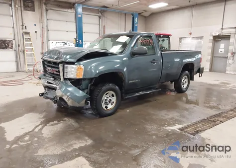 2009 GMC Sierra 2500Hd Work Truck из США, поврежденный, VIN 1GTHK44K19E118915